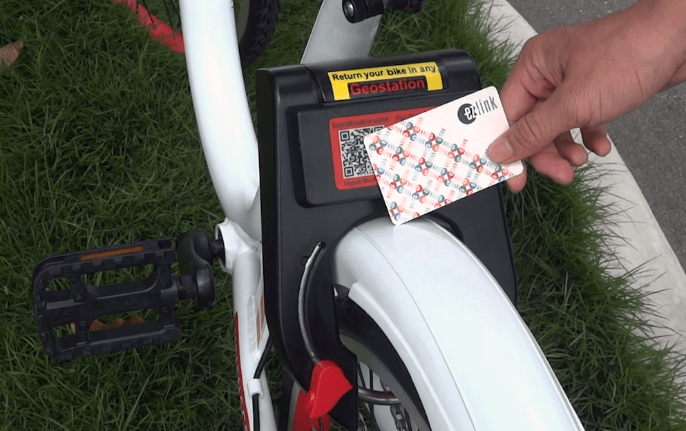Ezlink Card To Unlock Bike Sharing