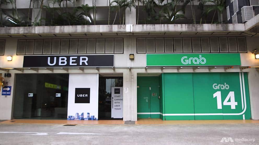 Uber and Grab offices