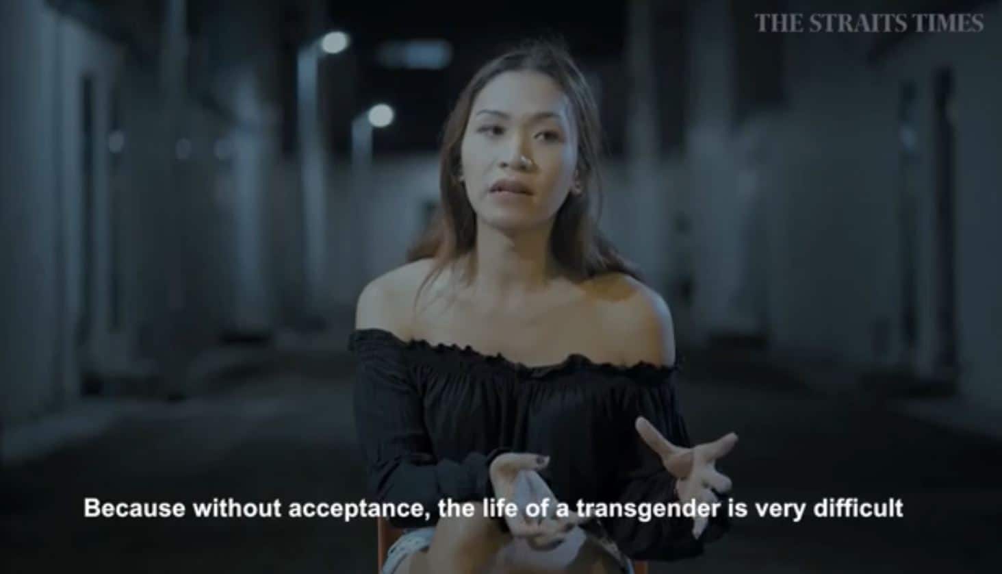 Sherry in a video by The Straits Times. Source.