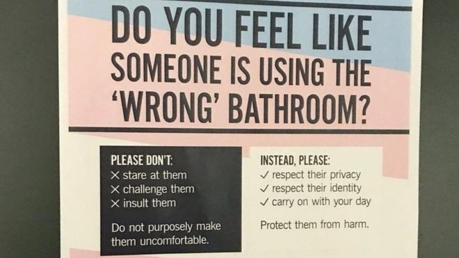 Posters at the University of West England in Bristol. Source.